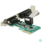 Kép 2/4 - DeLock PCI Express Card to 2x Serial RS-232 bővítőkártya
