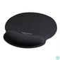 Kép 1/3 - DeLock Ergonomic with Wrist Rest Egérpad Black
