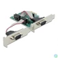Kép 3/5 - DeLock PCI Express Card to 2 x Serial RS-232 bővítőkártya