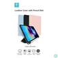 Kép 2/2 - Devia Leather Case With Pencil Slot iPad Air5/4 10.9”/11”/12.9” Black