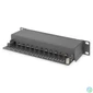 Kép 6/6 - Digitus 12-port Patch Panel 1U Black