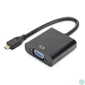 Kép 1/4 - Digitus DA-70460 Micro-HDMI to VGA converter Black speciális átalakító
