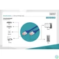 Kép 3/5 - Digitus CAT6 S-FTP Patch Cable 10m Blue