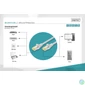 Kép 4/5 - Digitus CAT6A S-FTP Patch Cable 15m Grey