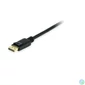 Kép 2/4 - EQuip DisplayPort to DisplayPort 1.4 8K/60Hz cable 1m Black kábel
