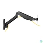 Kép 3/9 - EQuip 17"-32" Single Monitor Wall-Mounted Bracket Black