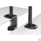 Kép 4/4 - EQuip 17"-32" Articulating Quad Monitor Desk Mount Bracket Black