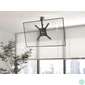 Kép 7/9 - EQuip 23"-55" Ceiling Mount TV Bracket Black