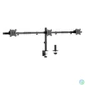 Kép 1/9 - EQuip 17"-32" Articulating Triple Monitor Desk Mount Bracket Black