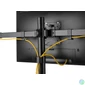 Kép 6/9 - EQuip 17"-32" Articulating Triple Monitor Desk Mount Bracket Black
