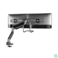 Kép 5/9 - EQuip 17"-32" Dual Monitor Desk Mount Bracket Black