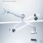 Kép 6/9 - EQuip 17"-35" Premium Monitor Desk Mount Bracket White