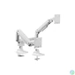 Kép 1/9 - EQuip 17"-35" Heavy-Duty Dual Monitor Desk Mount Bracket White