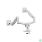 Kép 3/9 - EQuip 17"-35" Heavy-Duty Dual Monitor Desk Mount Bracket White