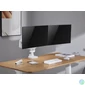 Kép 7/9 - EQuip 17"-35" Heavy-Duty Dual Monitor Desk Mount Bracket White