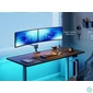 Kép 8/9 - EQuip 17"-35" Heavy-Duty Dual Monitor Desk Mount Bracket White