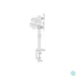 Kép 2/5 - EQuip 17"-32" Articulating Dual Monitor Desk Mount Bracket White
