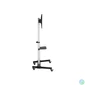 Kép 6/6 - EQuip Rotate TV Cart 37-86" Black/White