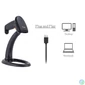 Kép 5/10 - EQuip USB 1D Barcode Scanner with Stand Vonalkódolvasó Black