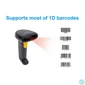 Kép 8/9 - EQuip Wireless 1D Laser Barcode Scanner with Stand Vonalkódolvasó Black