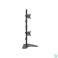 Kép 1/6 - EQuip 17"-32" Dual Vertical Monitor Tabletop Stand