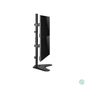 Kép 5/6 - EQuip 17"-32" Dual Vertical Monitor Tabletop Stand