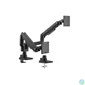 Kép 1/9 - EQuip 17"-35" Heavy-Duty Dual Monitor Desk Mount Bracket Black