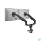 Kép 4/9 - EQuip 17"-35" Heavy-Duty Dual Monitor Desk Mount Bracket Black