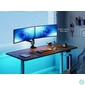 Kép 8/9 - EQuip 17"-35" Heavy-Duty Dual Monitor Desk Mount Bracket Black