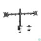 Kép 1/9 - EQuip 17"-32" Articulating Dual Monitor Desk Mount Bracket Black