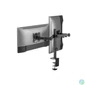 Kép 5/9 - EQuip 17"-32" Articulating Dual Monitor Desk Mount Bracket Black