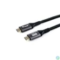 Kép 1/5 - EQuip USB-C 4 Gen3 to USB-C 100W cable 1,2m Black kábel