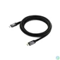 Kép 2/5 - EQuip USB-C 4 Gen3 to USB-C 100W cable 1,2m Black kábel
