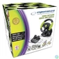 Kép 4/4 - Esperanza EG104 High Octane Wheel Black/Green kormány