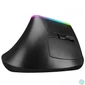 Kép 5/6 - Everest SMW-618 Ergonomic RBG Optical Wireless Mouse Black egér