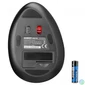 Kép 6/6 - Everest SMW-618 Ergonomic RBG Optical Wireless Mouse Black egér