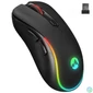 Kép 1/6 - Everest SM-W75 -X-RAPID Wireless RGB Mouse Black egér