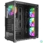 Kép 3/6 - Everest CREST V1 Tempered Glass Black gépház