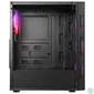 Kép 4/7 - Everest PLAID V1 Tempered Glass Black gépház