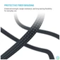 Kép 6/10 - FIXED Magnetic Braided Cable USB-C/USB-C, 1,2m USB2.0 240W Gray kábel