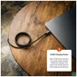 Kép 9/10 - FIXED Magnetic Braided Cable USB-C/USB-C, 1,2m USB2.0 240W Gray kábel