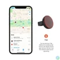 Kép 8/15 - FIXED intelligens helymeghatározó reflektor Apple Find My applikációhoz, vezeték nélküli töltés, fekete