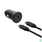 Kép 2/10 - FIXED USB-C 12/24V-os autós töltő, 20W, PD3.0, 1 m USB-C kábellel, fekete
