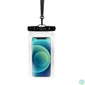 Kép 8/11 - FIXED alatti védőburkolat, vízálló, hóálló Fix, Univerzális, IPX8, Átlátszó/Fekete mobiltelefon tok