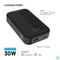 Kép 4/12 - FIXED Zen 10 Pro 10 000 mAh Powerbank, fekete