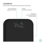Kép 8/12 - FIXED Zen 10 Pro 10 000 mAh Powerbank, fekete