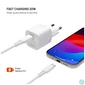 Kép 3/9 - FIXED Mini USB-C Reise-Ladegerät 20W White töltő
