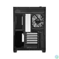 Kép 2/2 - FSP CMT380 Tempered Glass Black gépház
