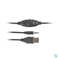 Kép 4/5 - FURY Phantom Gaming headset Black/Blue