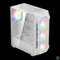 Kép 4/7 - Gamdias Aura GC1 Elite WH ARGB Tempered Glass White gépház